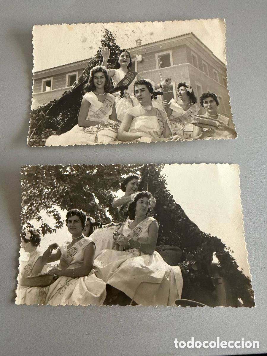 Fotograf&iacute;a antigua: Fotos FIESTAS SARI&Ntilde;ENA ( Huesca). REINA Y DAMAS DE HONOR