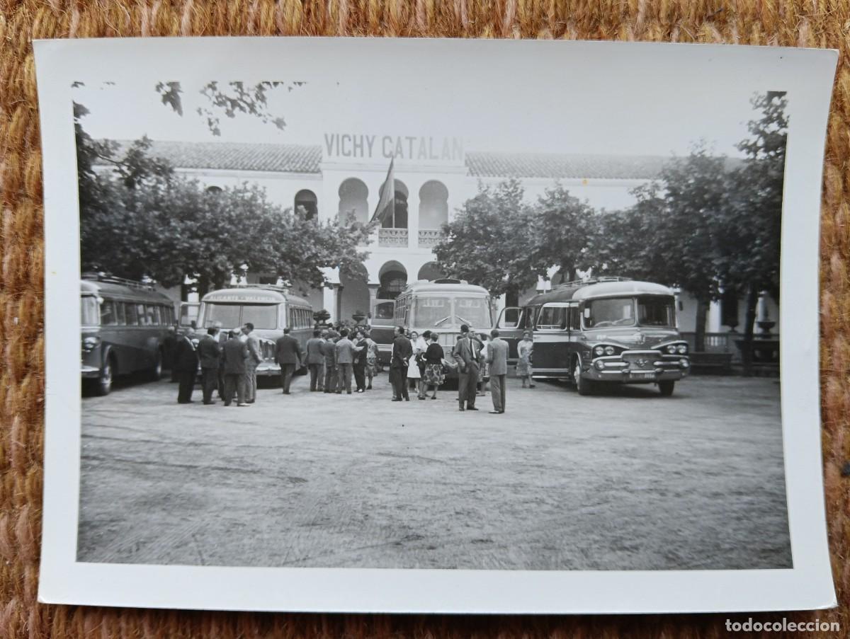 Fotograf&iacute;a antigua: VICHY CATALAN - AUTOBUS ANTIGUO