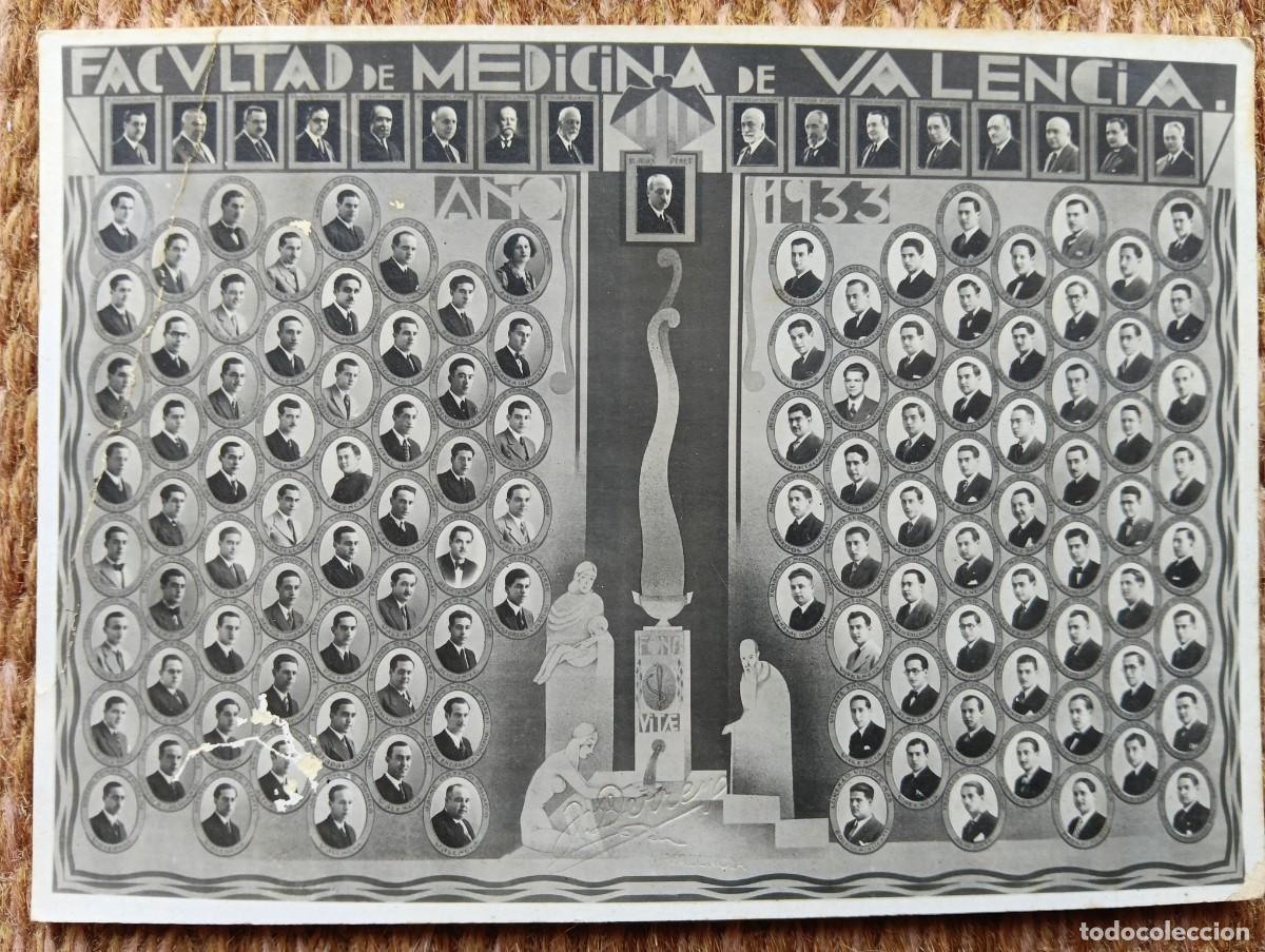 Fotograf&iacute;a antigua: ORLA FACULTAD DE MEDICINA DE VALENCIA 1933