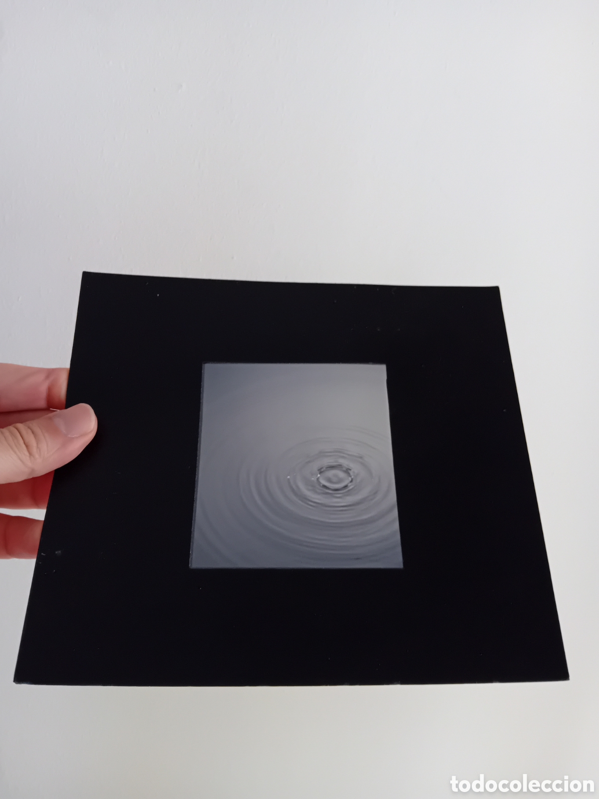 Fotograf&iacute;a antigua: DIAPO PLACA MEDIO FORMATO FOTO PROFESIONAL PUBLICITARIA ONDAS DE AGUA. MARCO DE CARTON. A&Ntilde;OS 90