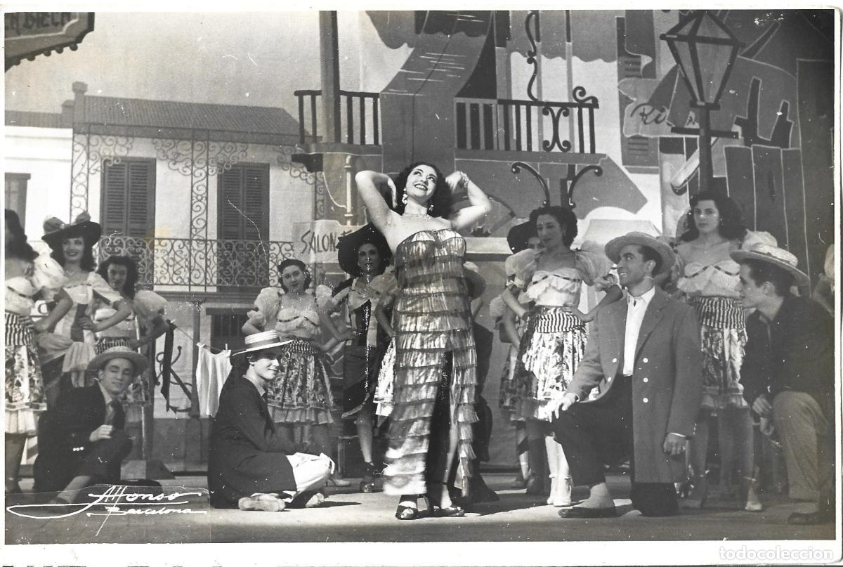Fotograf&iacute;a antigua: BELLA DORITA-BAILANDO NACIO UNA ESTRELLA-COMPA&Ntilde;IA BONAVIA/MESTRES-VEDETTE-PARAL.EL-TEATRO ESPA&Ntilde;OL