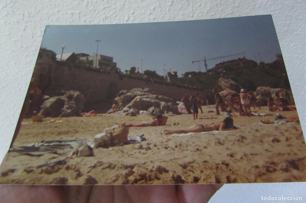 Fotograf&iacute;a antigua: FOTO PAPIER KODAK A&Ntilde;OS 80S PLAYA