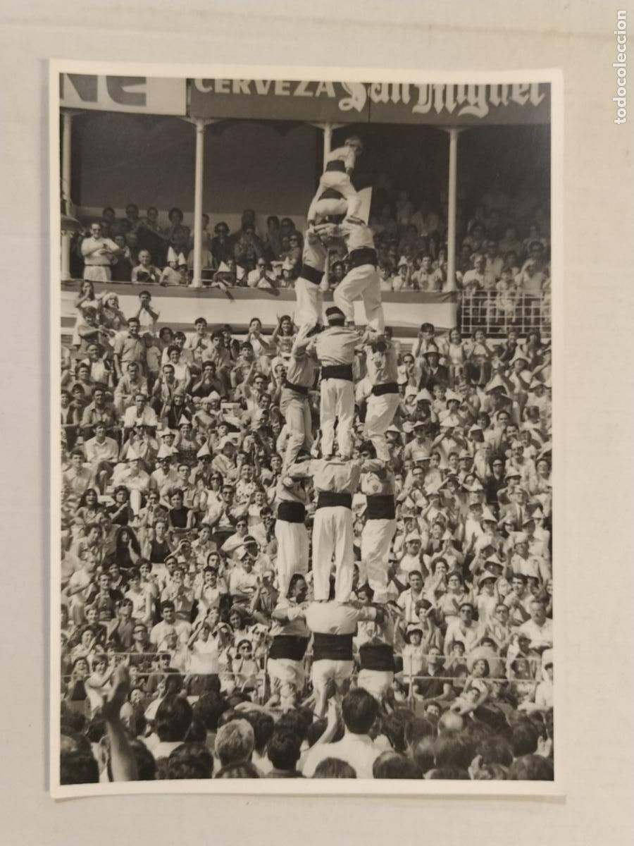 Antique Photography: CASTELLERS - FOTO REPORTAJES VALLV&Eacute; , TARRAGONA - ANY 1970 - FOTOGRAFIA ANTIGA -(K-15.432 - 2 )