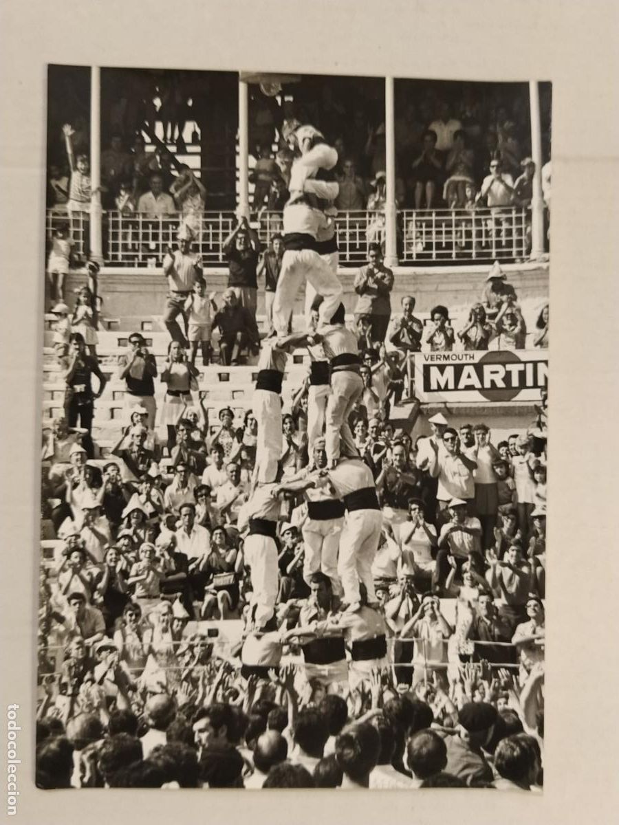 Fotograf&iacute;a antigua: CASTELLERS - FOTO CINE FOTO VALLV&Eacute; , TARRAGONA - ANY 1970 - FOTOGRAFIA ANTIGA -(K-15.432 - 9)