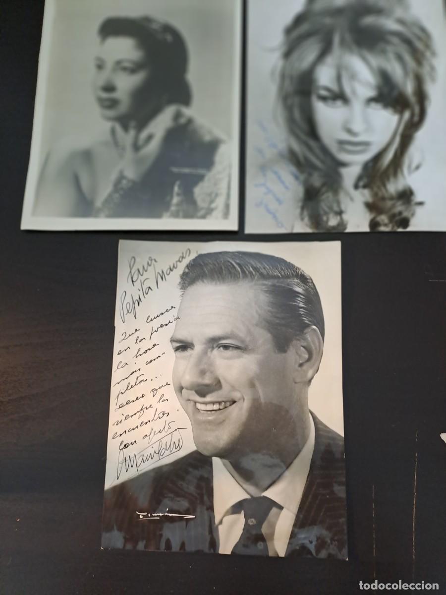 Fotograf&iacute;a antigua: REVISTA MUSICAL-VEDETTE-PARAL.LEL DE BARCELONA-FARANDULA-ACTORES-CANTANTES-FOTOS DEDICADAS A&Ntilde;OS 60