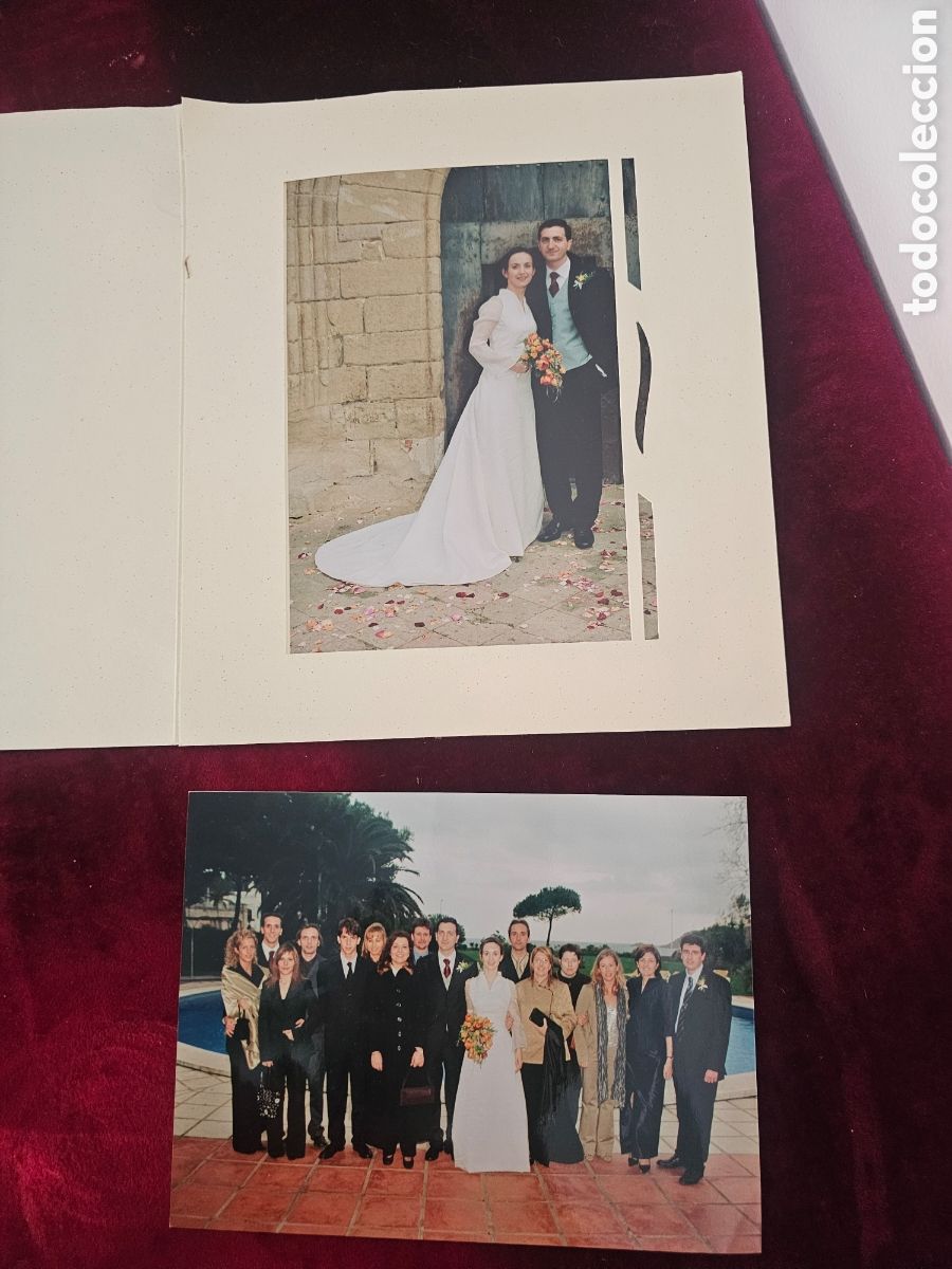 Fotograf&iacute;a antigua: 2 Fotograf&iacute;as de boda de 1990s 2000s Barcelona Foto Estil Barcelona