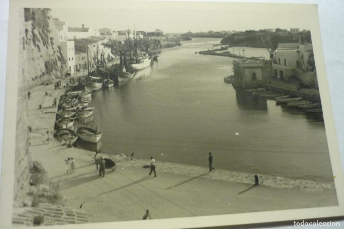Fotograf&iacute;a antigua: foto puerto ciutadella menorca cm
