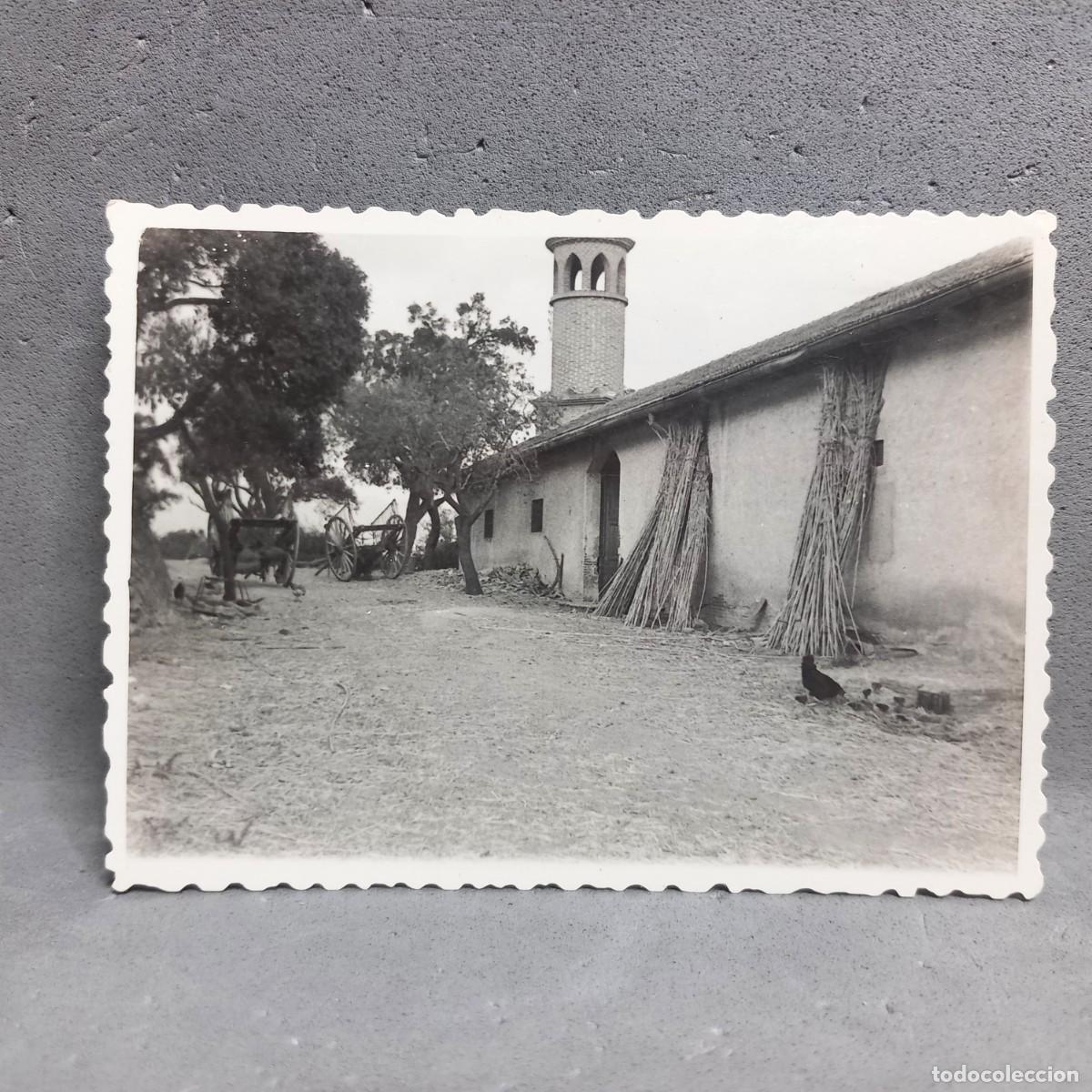 Fotograf&iacute;a antigua: Antigua fotograf&iacute;a de la Masia Can Bordoi, Llinars del Vall&egrave;s, a&ntilde;os 60