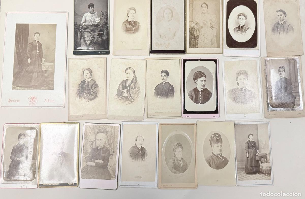 Fotograf&iacute;a antigua: 20 fotografias mujeres finales siglo XIX principios XX