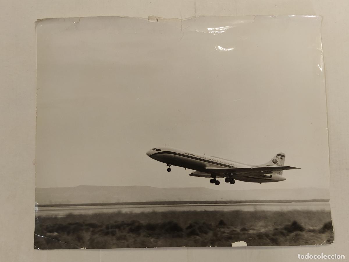 Fotograf&iacute;a antigua: LINEAS AEREAS DE ESPA&Ntilde;A IBERIA - AVION - FOTOGRAFIA ANTIGUA -(V-28.205-9)