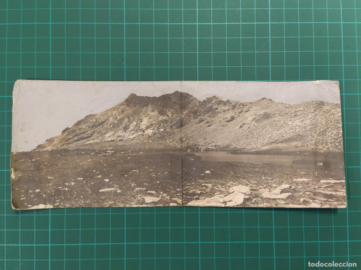 Fotograf&iacute;a antigua: PICO DE LAGUNA DE LOS PAJAROS - PE&Ntilde;ALARA - FOTOGRAFIA ANTIGUA PANORAMICA -(V-28.205-19)