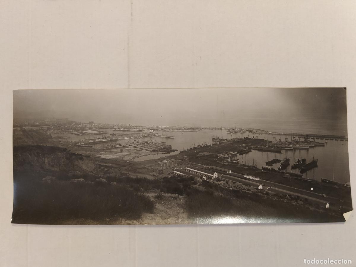 Fotograf&iacute;a antigua: BARCELONA - PUERTO - FOTOGRAFIA ANTIGUA PANORAMICA -(V-28.205-16)