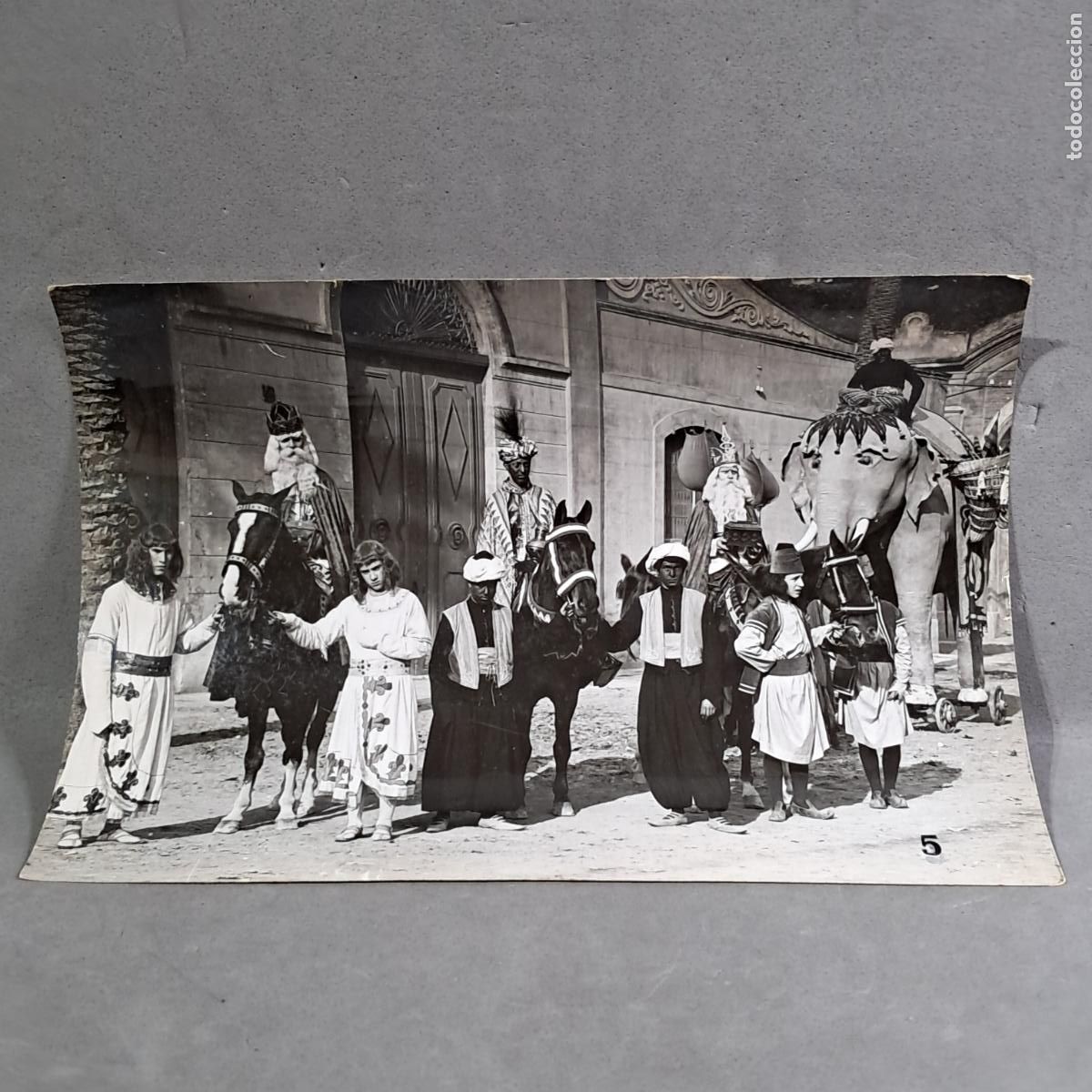 Fotograf&iacute;a antigua: Antigua fotograf&iacute;a de Hermenegild Vallv&eacute;. Cabalgata de Reyes, Tarragona. A&ntilde;os 20-30