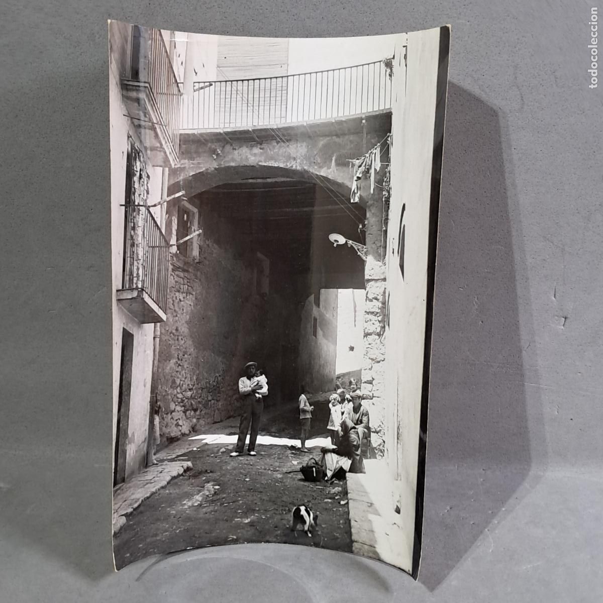 Fotograf&iacute;a antigua: Antigua fotograf&iacute;a de Hermenegild Vallv&eacute;. Arc d'en Toda, Part Alta, Tarragona. A&ntilde;os 20-30
