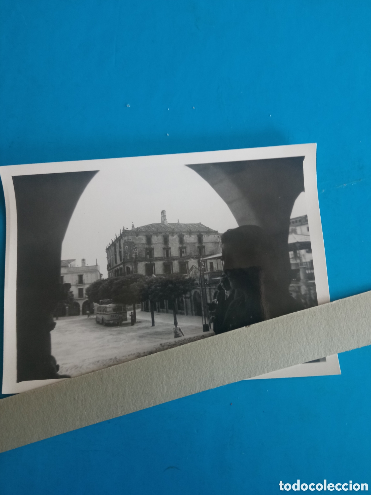 Fotograf&iacute;a antigua: Antigua fotograf&iacute;a, Trujillo (C&aacute;ceres) 1952, mide 10x7,1 cm