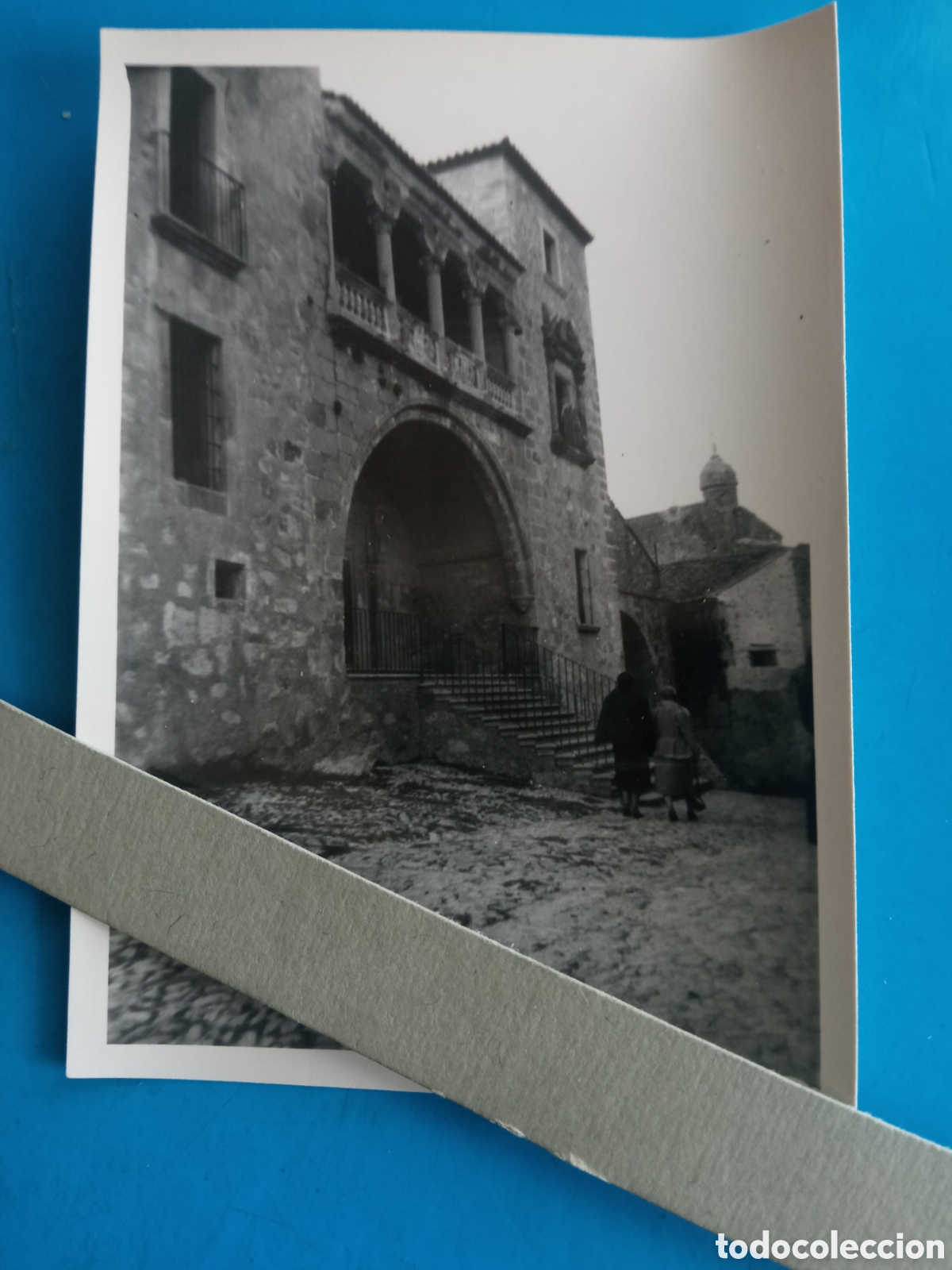 Fotograf&iacute;a antigua: Antigua fotograf&iacute;a, Trujillo (C&aacute;ceres) 1952, mide 98x70 mm