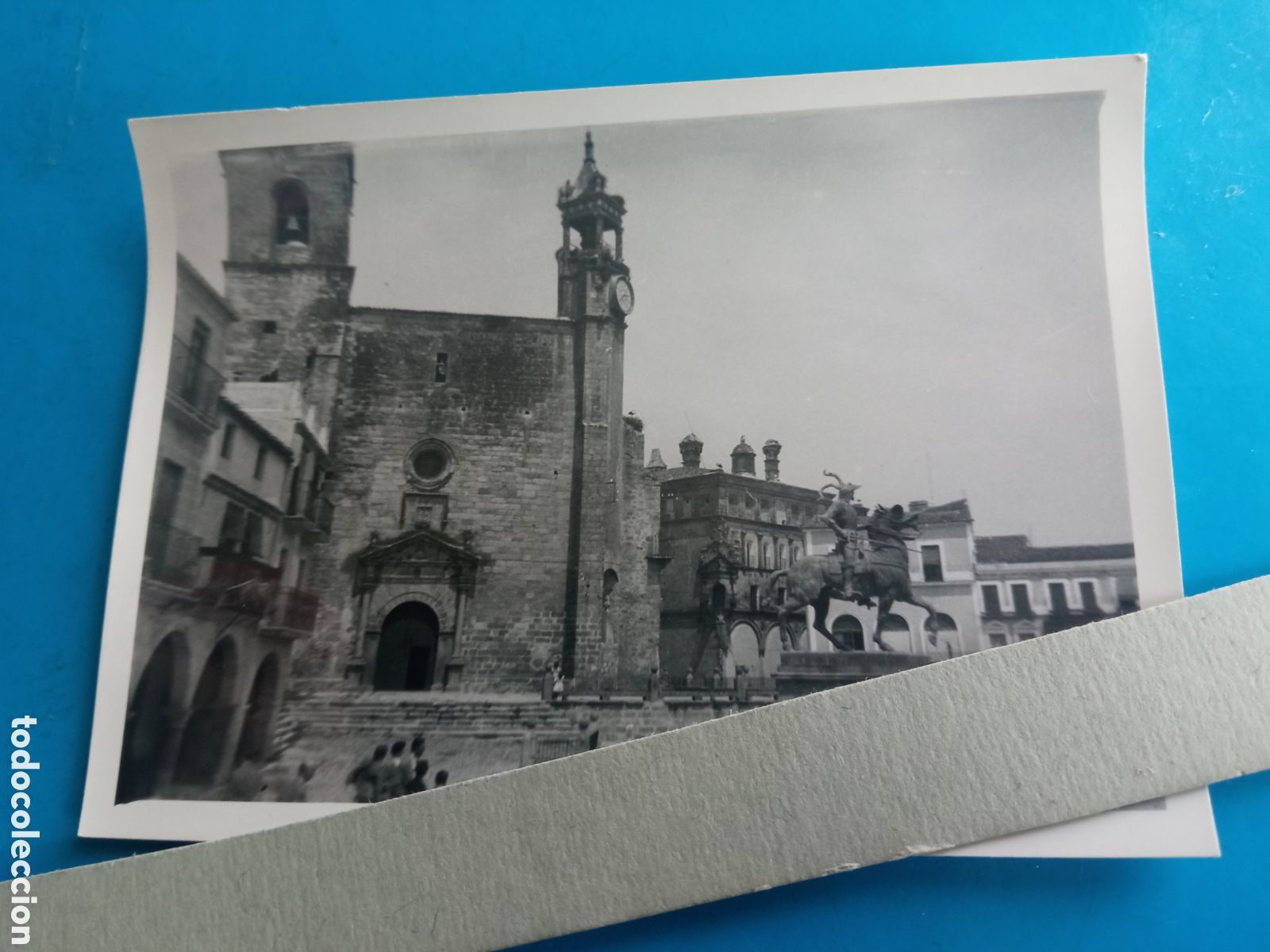Fotograf&iacute;a antigua: Antigua fotograf&iacute;a, Trujillo 1952, mide 98x72mm
