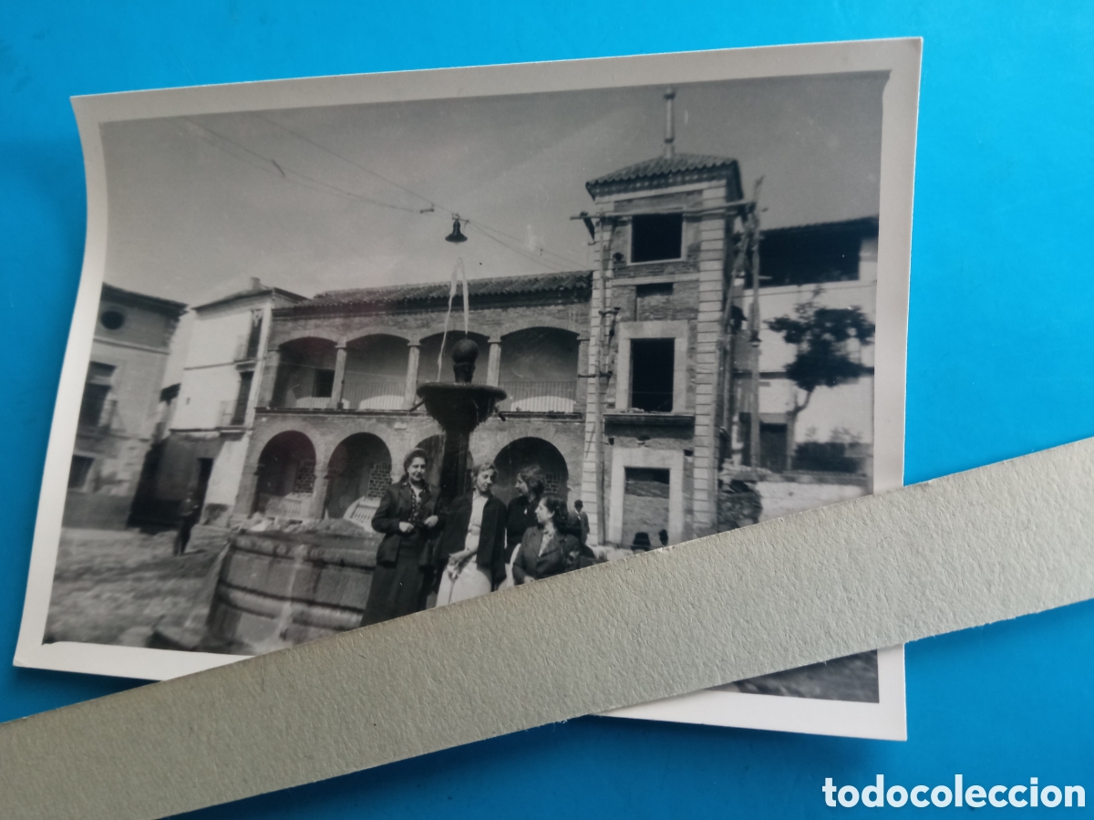 Fotograf&iacute;a antigua: Antigua fotograf&iacute;a, Miajadas (C&aacute;ceres) 1952, mide 98x70 mm