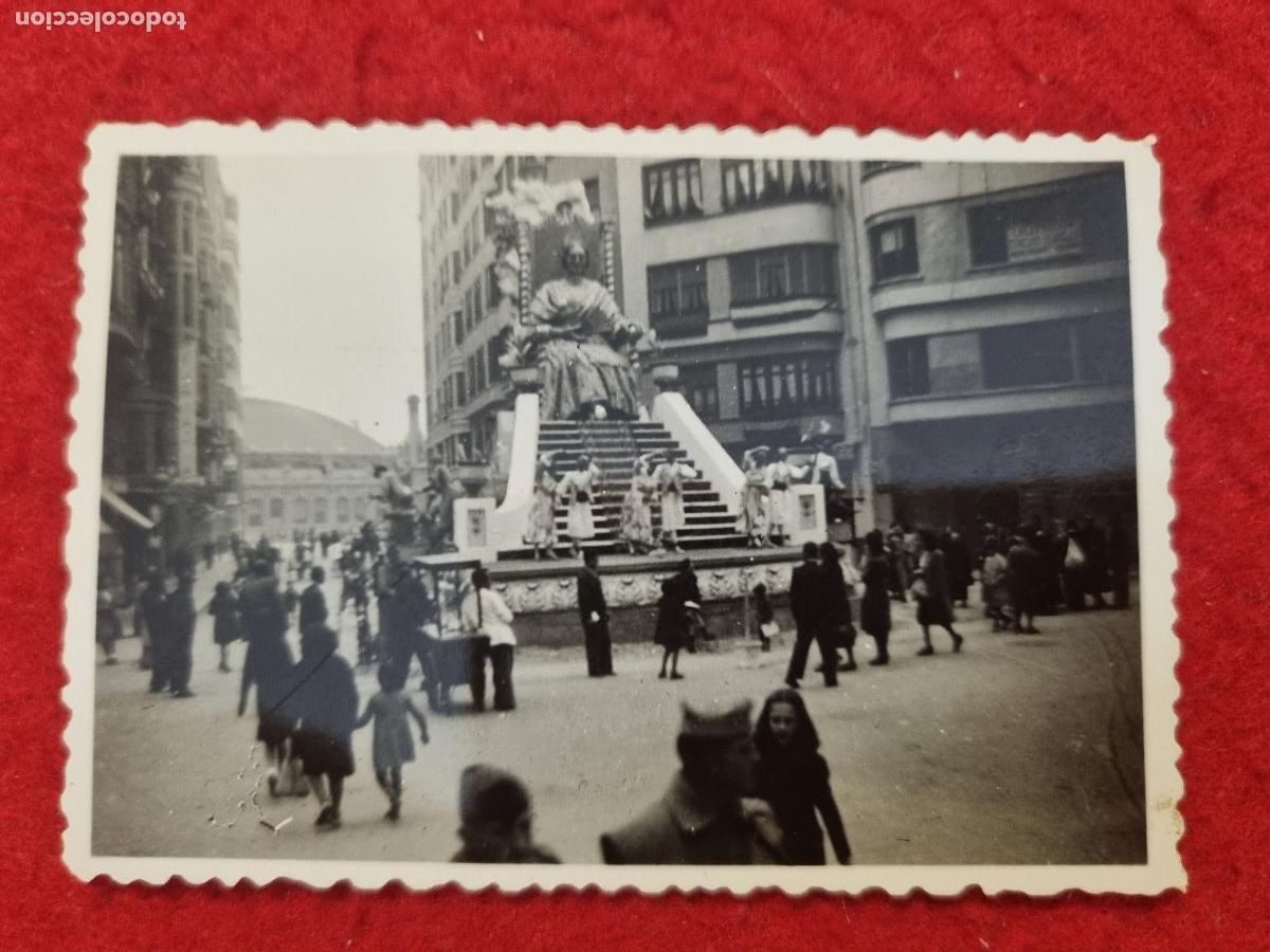 Fotograf&iacute;a antigua: ANTIGUA FOTO FOTOGRAFIA FALLA DE VALENCIA PARECE CONVENTO JERUSALEN ORIGINAL KF1