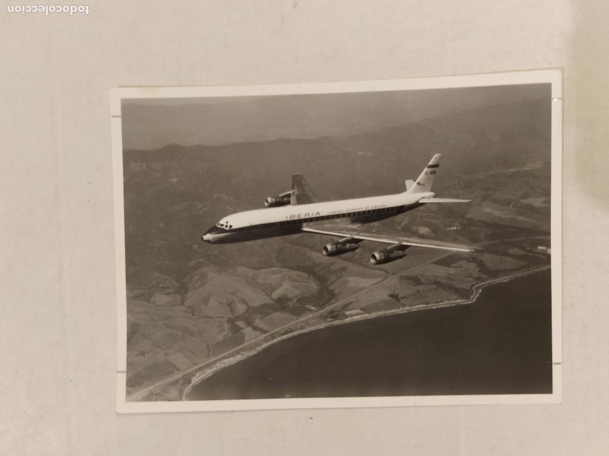 Fotograf&iacute;a antigua: AVION - LINEAS AEREAS ESPA&Ntilde;OLAS IBERIA - FOTOGRAFIA ANTIGUA -(116.214)