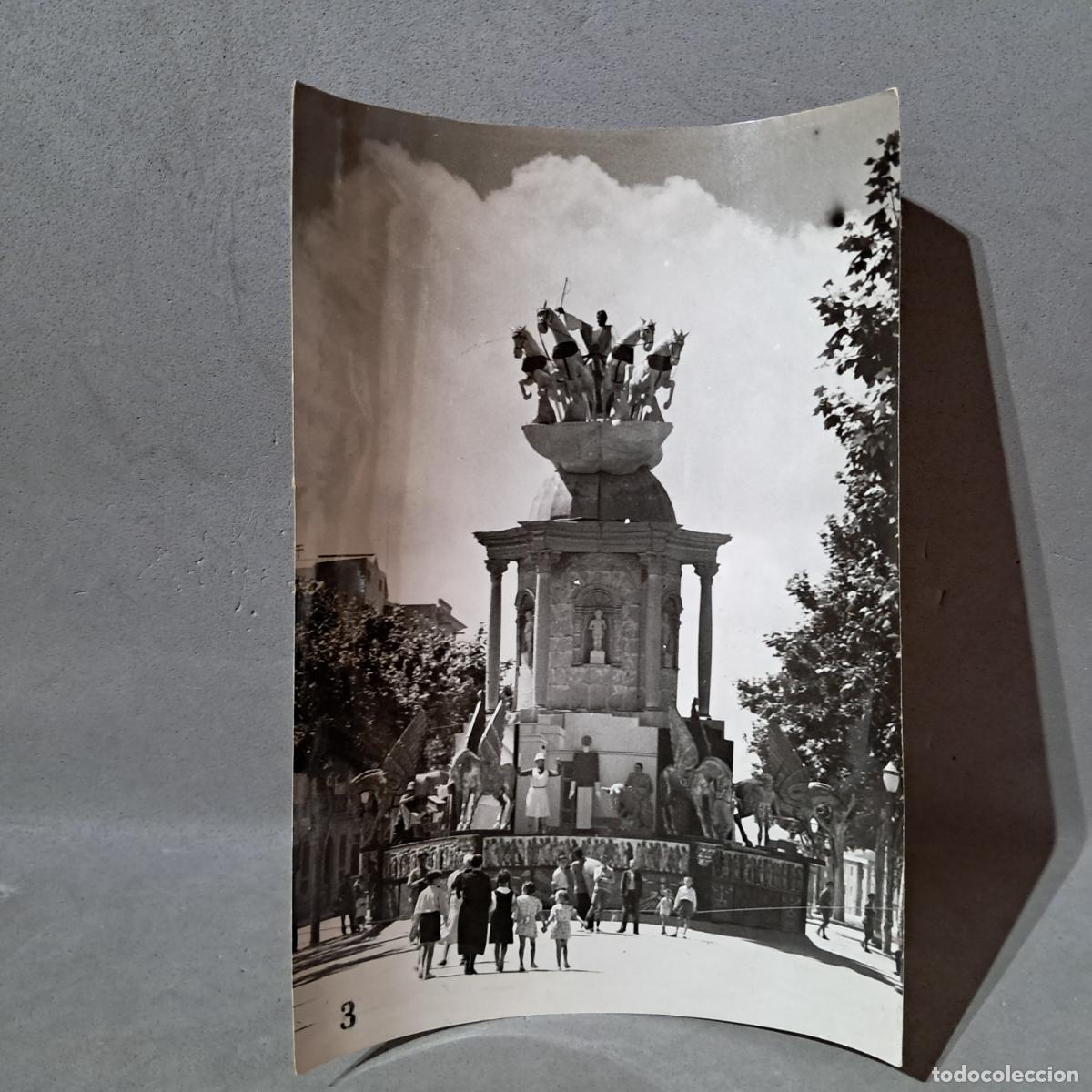 Fotograf&iacute;a antigua: Antigua fotograf&iacute;a, Hermenegild Vallv&eacute;. Falla de la Rambla recreaci&oacute;n de Roma, Tarragona. A&ntilde;os 20-30