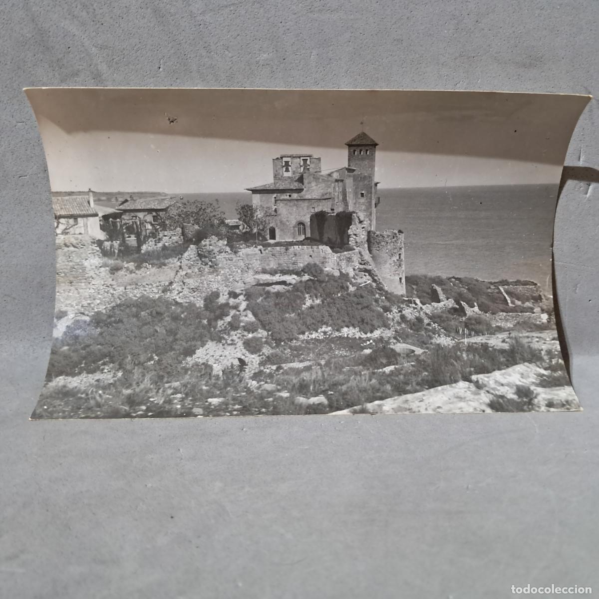 Fotograf&iacute;a antigua: Antigua fotograf&iacute;a, Hermenegild Vallv&eacute;. Castillo de Tamarit, Tarragona. A&ntilde;os 20-30