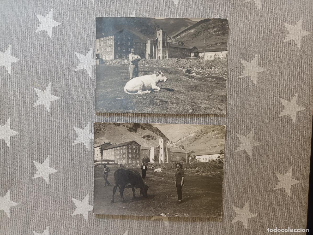 Fotograf&iacute;a antigua: DOS FOTOGRAF&Iacute;AS SANTUARIO DE NURIA 1968