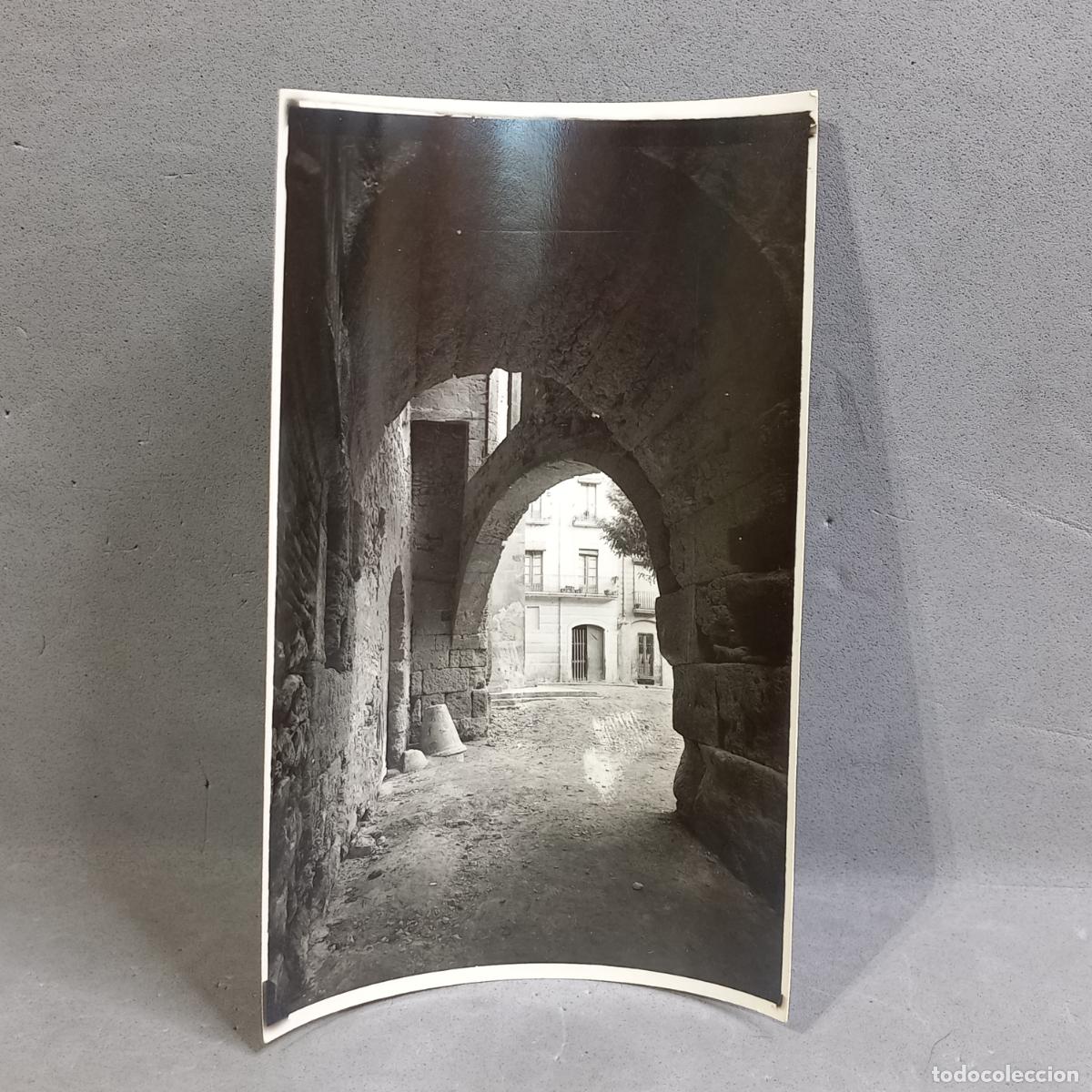 Fotograf&iacute;a antigua: Antigua fotograf&iacute;a Hermenegild Vallv&eacute;. Tarragona, Paseo de Santa Clara (de les Palmeres). A&ntilde;os 20-30