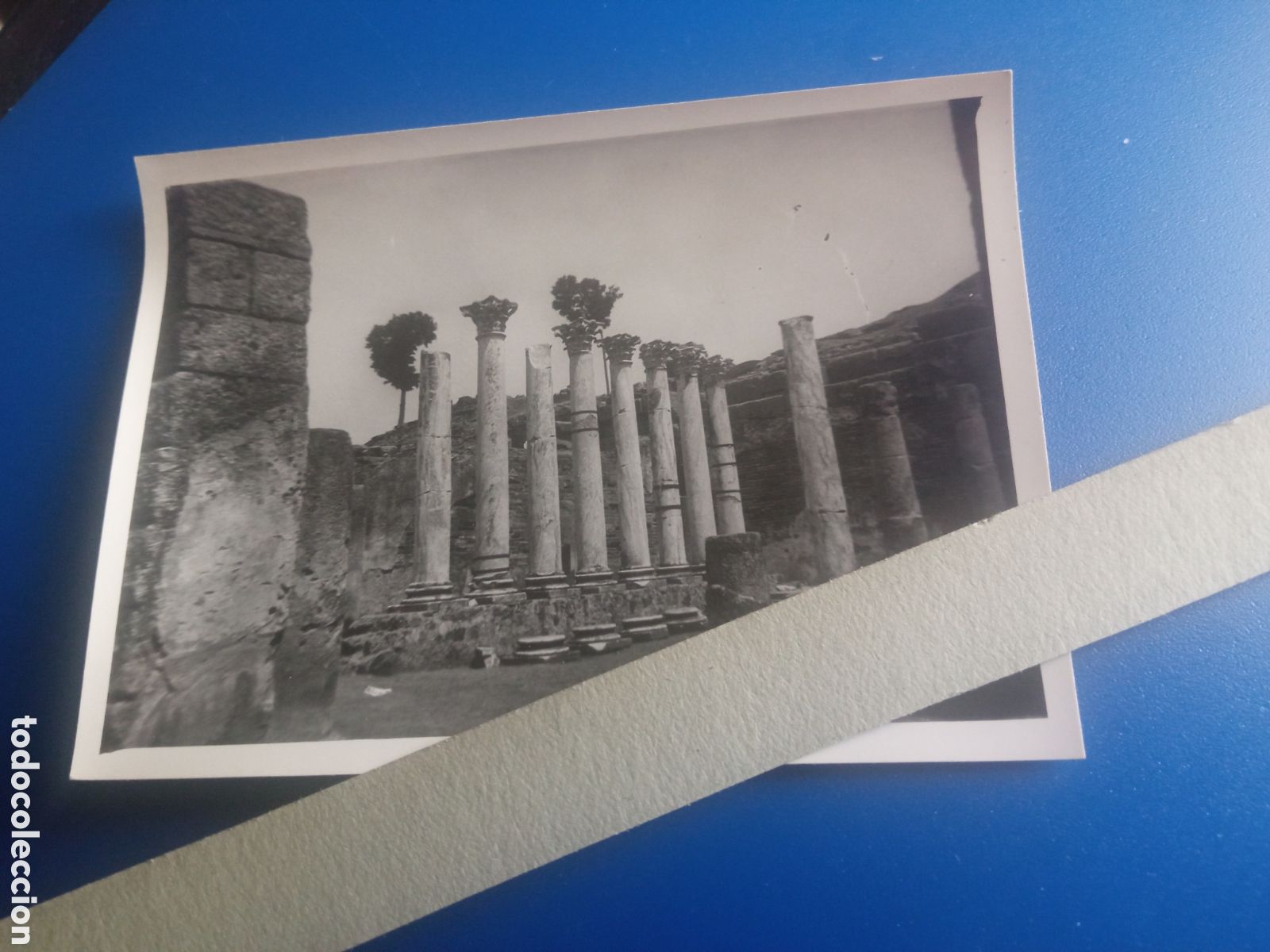 Fotograf&iacute;a antigua: Antigua fotograf&iacute;a, Merida 1952, Teatro Romano, mide 98x71 mm