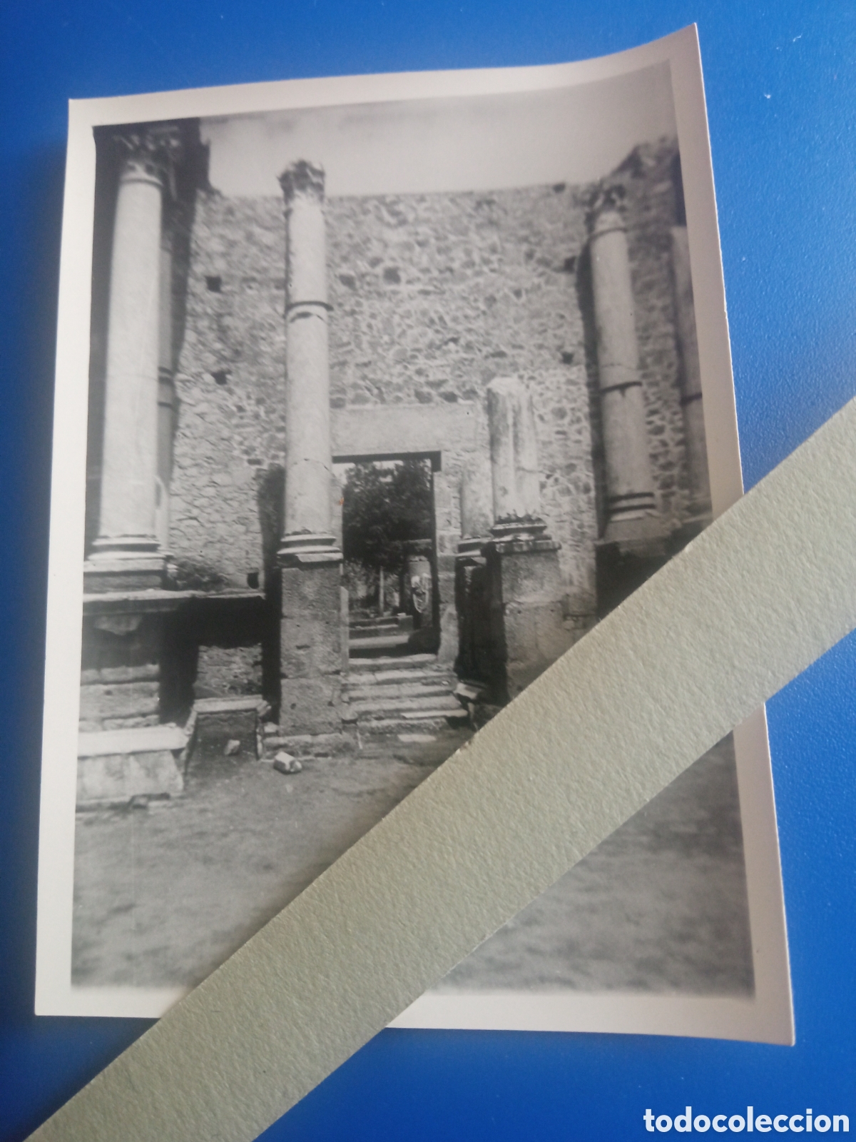 Fotograf&iacute;a antigua: Antigua fotograf&iacute;a, Merida 1952, Teatro Romano, mide 98x70 mm
