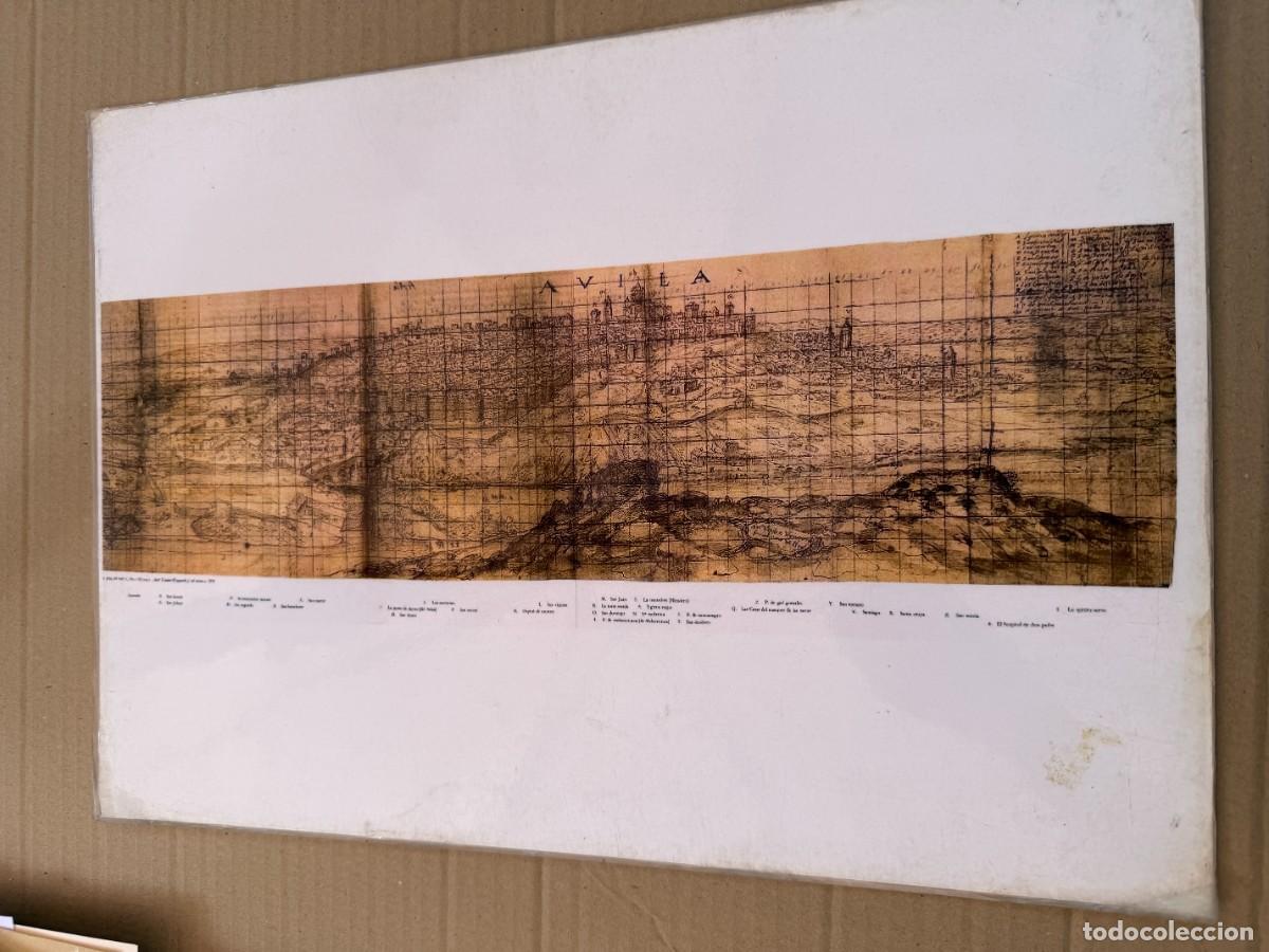 Fotograf&iacute;a antigua: S1- REPRODUCCION DEL PLANO- VISTA DE AVILA - REALIZADO POR ANTON VAN DEN WYNGAERDE EN 1.570