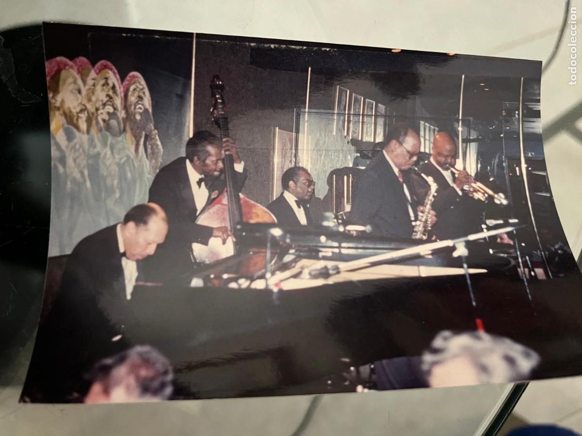 Fotograf&iacute;a antigua: foto Jazz sala Keyboard Reus a&ntilde;os 80 tama&ntilde;o 9x13 ctms.