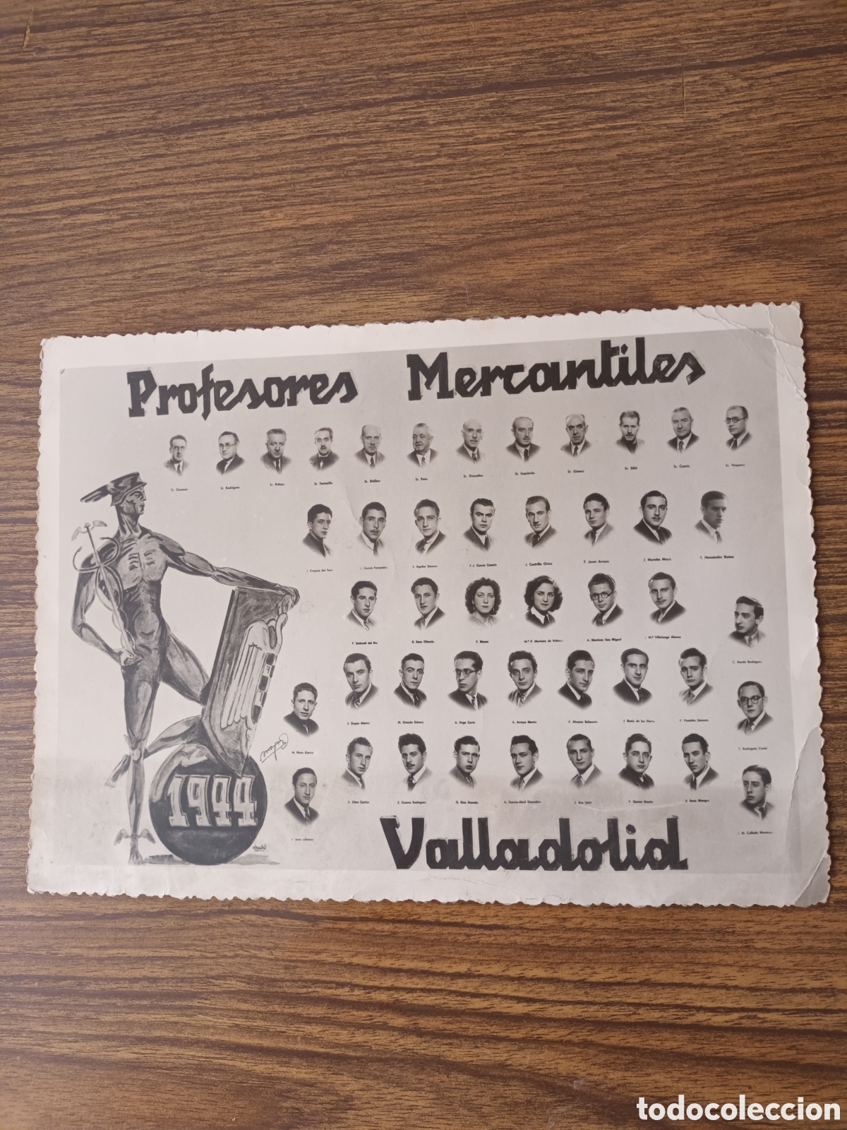 Fotograf&iacute;a antigua: FOTO ORLIN ORIGINAL 1944 MERCANTILES.VER FOTOS