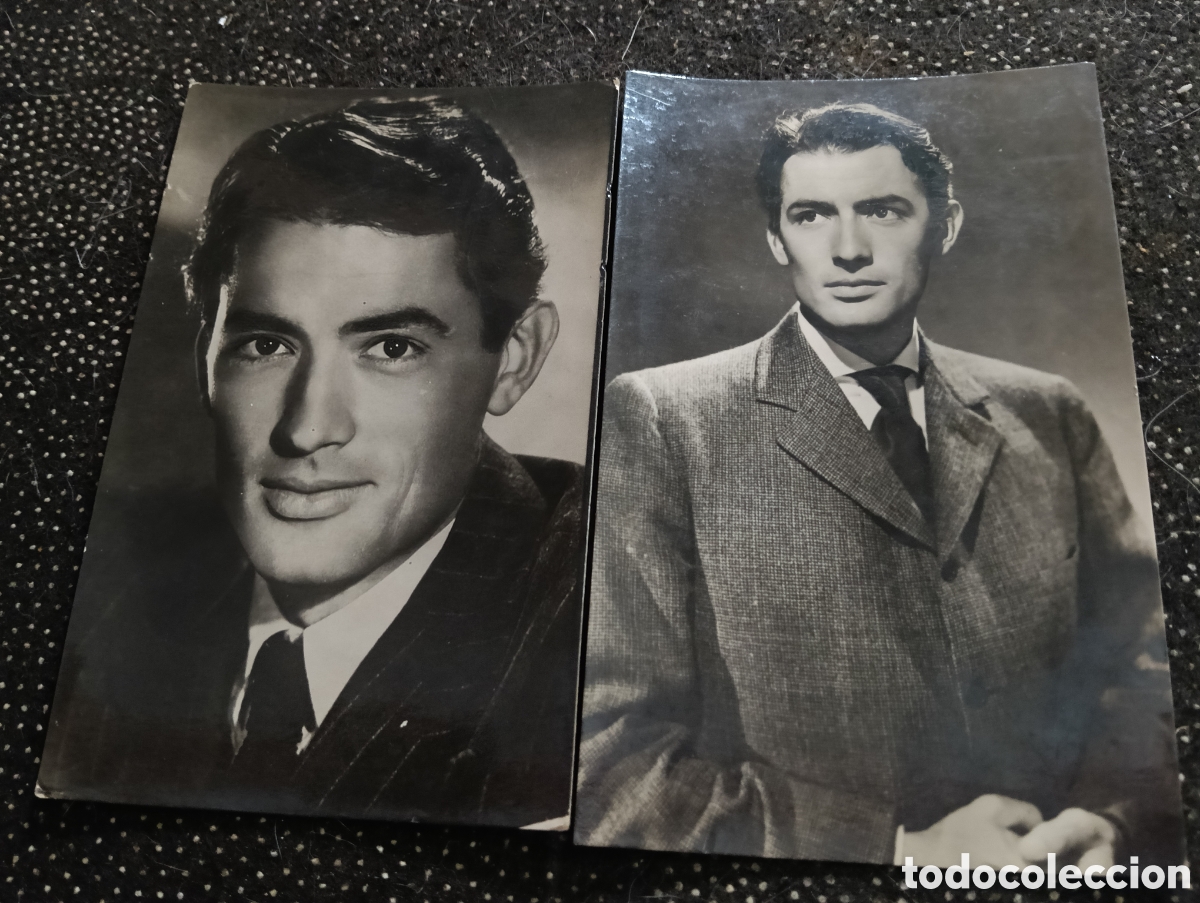 Fotograf&iacute;a antigua: Dos fotograf&iacute;as de Gregorio Peeck escritas c 93