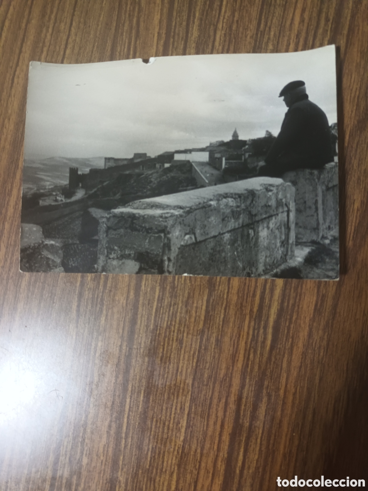 Fotograf&iacute;a antigua: SABIOTE JAEN ANDALUCIA. MURALLA. ORIGINAL DE &Eacute;POCA. VER FOTOS