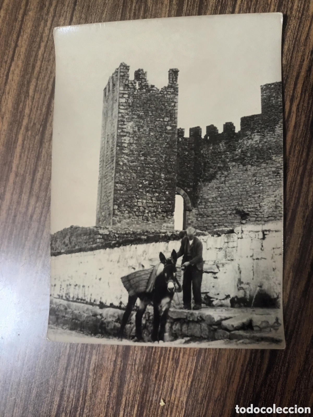 Fotograf&iacute;a antigua: SABIOTE JAEN ANDALUCIA. CASTILLO. ORIGINAL DE &Eacute;POCA