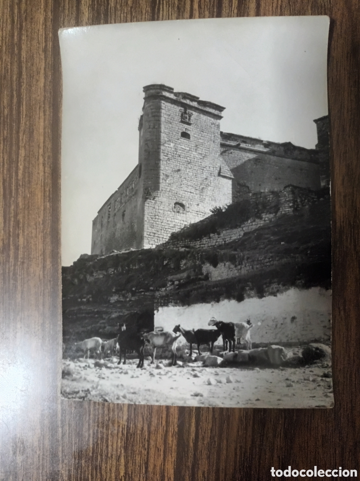 Fotograf&iacute;a antigua: SABIOTE. JAEN.ANDALUCIA. CASTILLO PALACIO. ORIGINAL DE &Eacute;POCA
