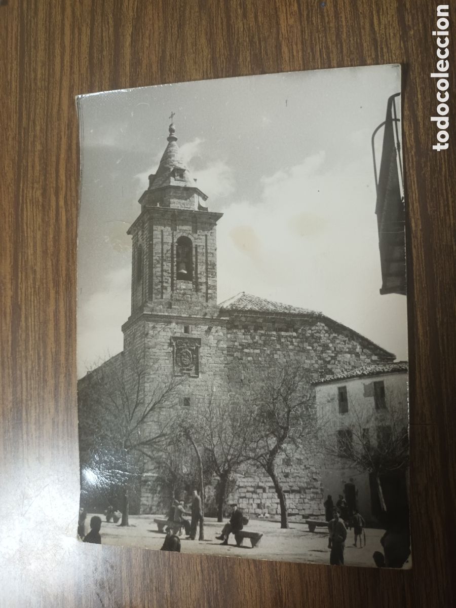 Fotograf&iacute;a antigua: SABIOTE. JAEN. ANDALUC&Iacute;A. IGLESIA EXTERIOR. ORIGINAL
