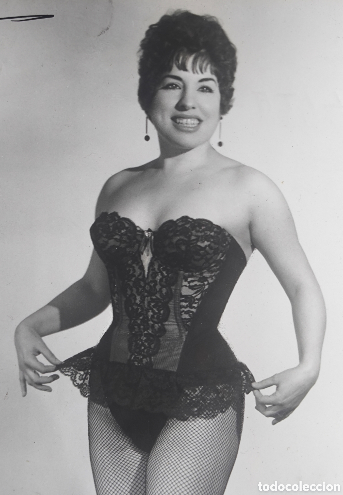 Fotograf&iacute;a antigua: LITA DEY VEDETTE ARTISTA VARIEDADES CABARET FOTOGRAF&Iacute;A FOT&Oacute;GRAFO ROMAN BARCELONA C. 1960