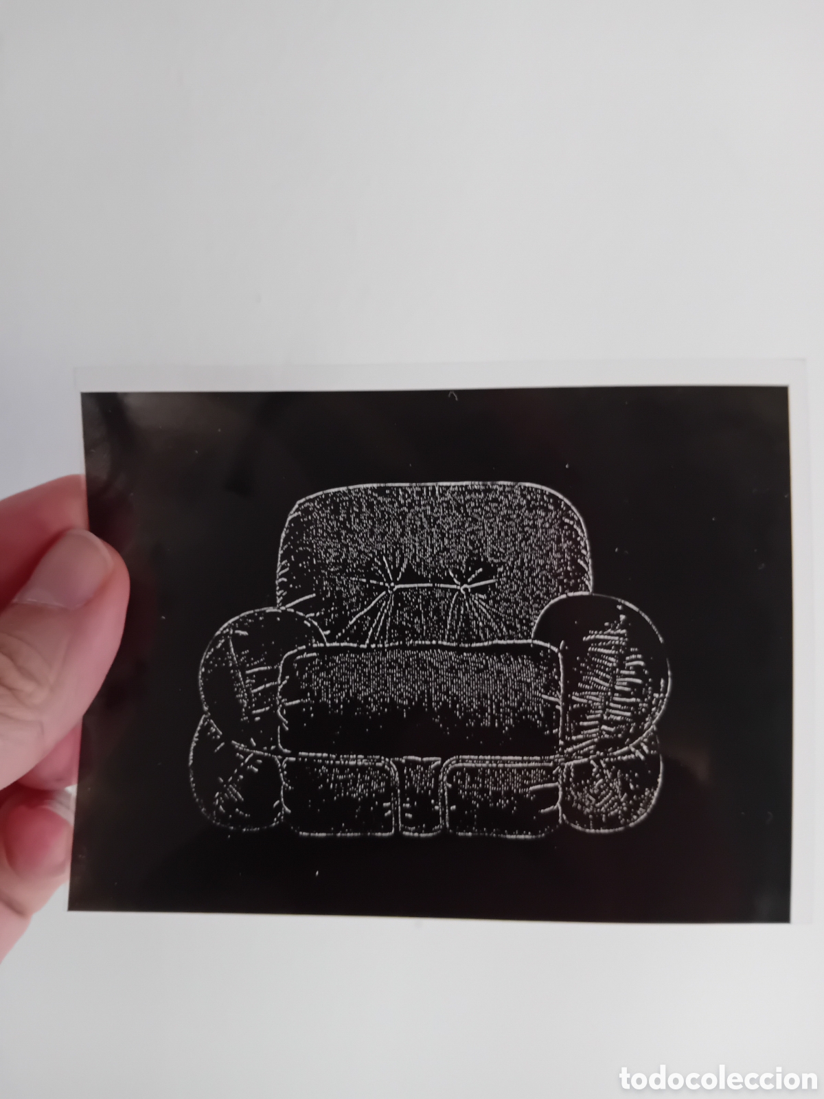 Fotograf&iacute;a antigua: 4 DIAPOS PLACAS GRAN FORMATO NEGATIVOS DIBUJOS DISE&Ntilde;O INDUSTRIAL MOBILIARIO SOF&Aacute;S. A&Ntilde;OS 70S