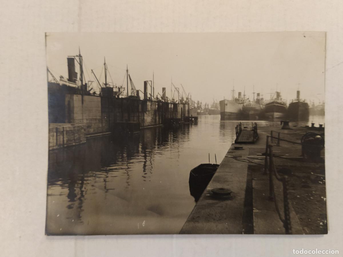 Fotograf&iacute;a antigua: Roath Dock en Cardiff - Gales - FOTOGRAFIA ANTIGUA