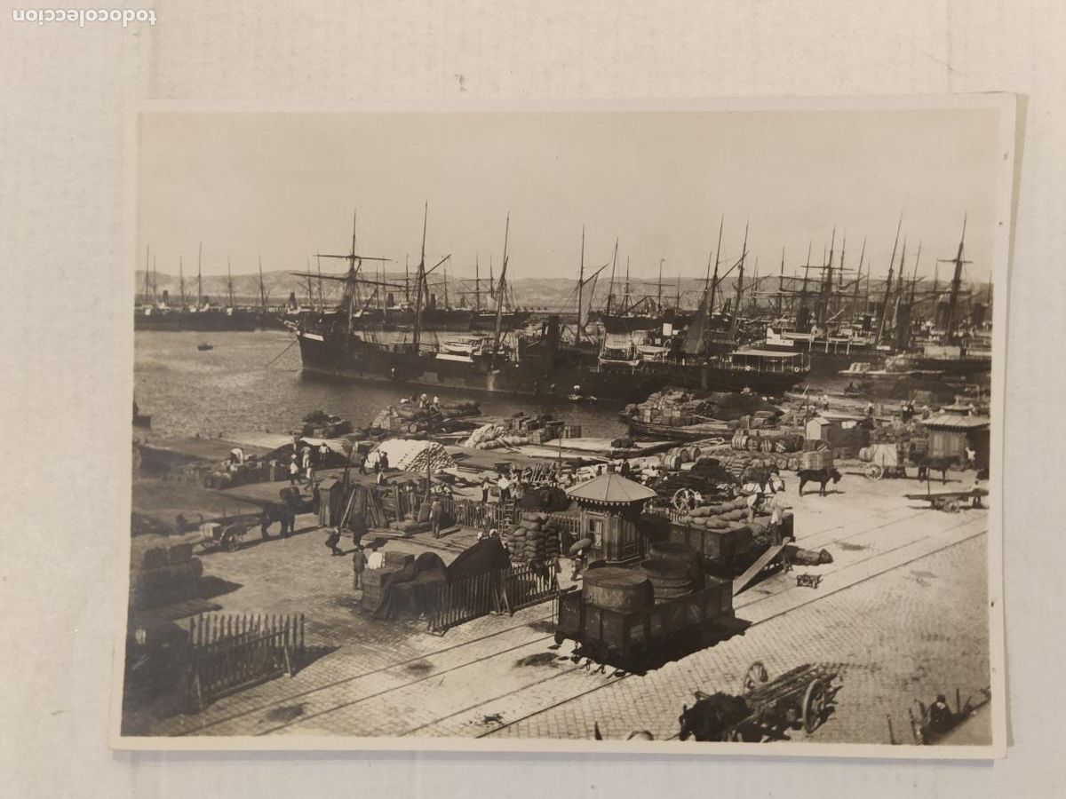 Fotograf&iacute;a antigua: FRANCIA - MARSELLA - MERCADO - PUERTO - BARCOS - FOTOGRAFIA PARA PRENSA