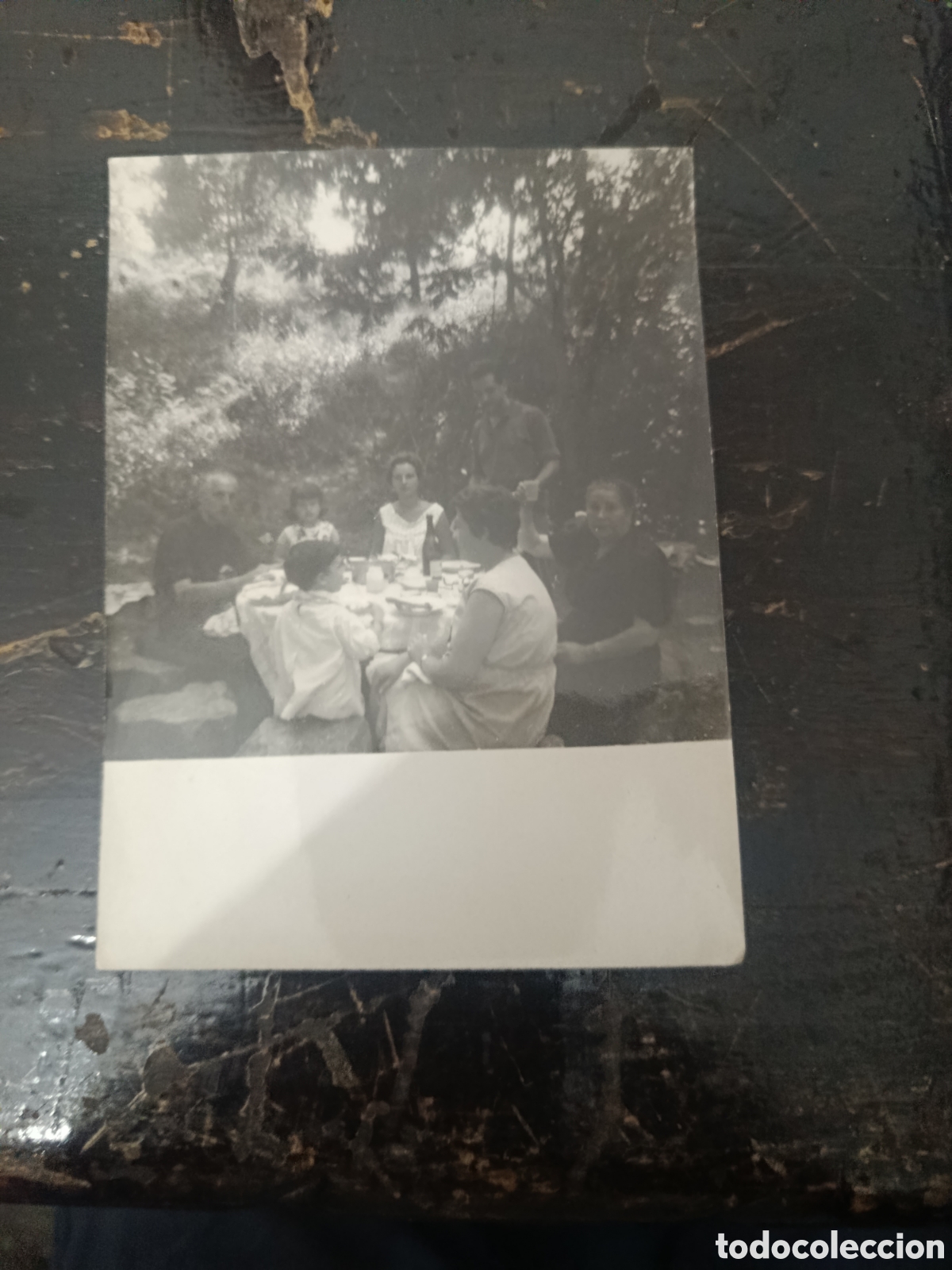 Fotograf&iacute;a antigua: Fotograf&iacute;a 1963 amigos santa mar&iacute;a de l'estany