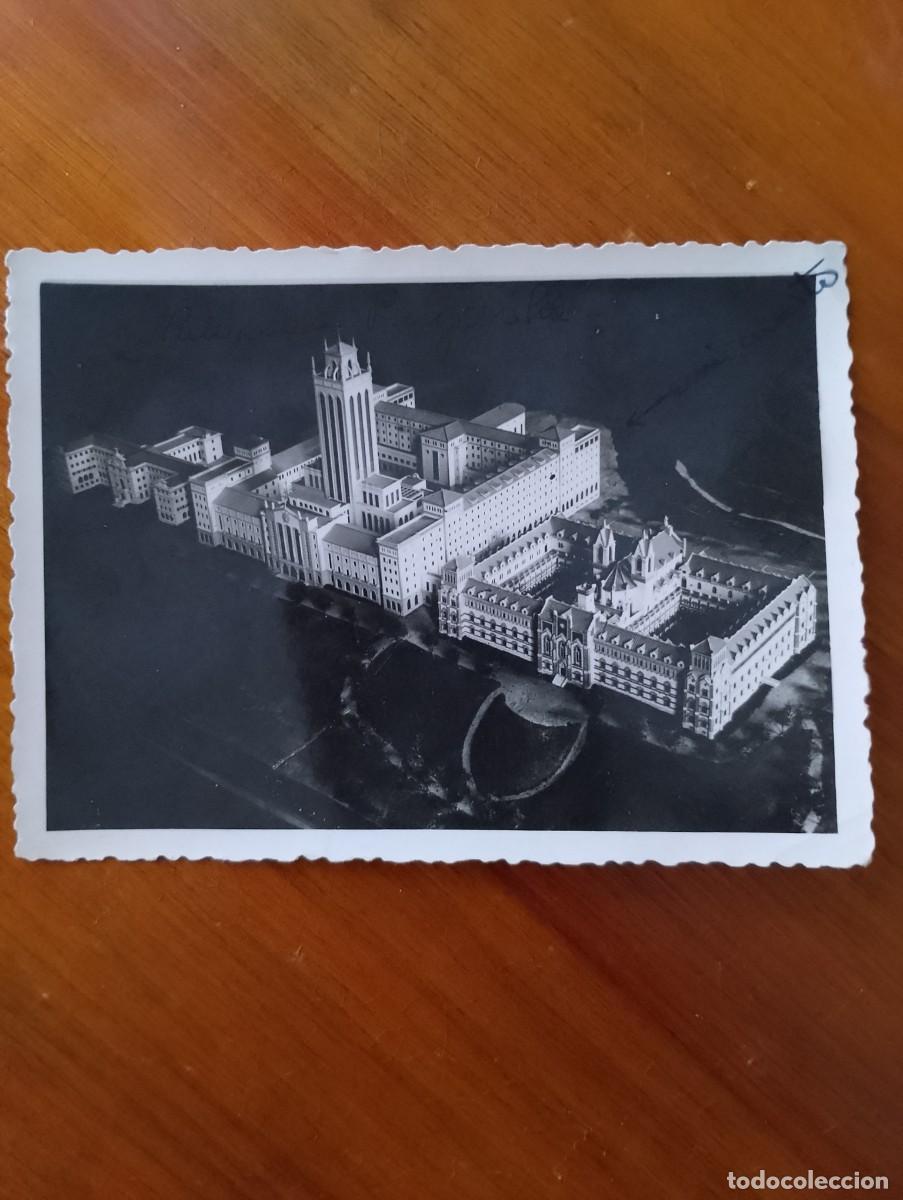 Fotografia antica: Antigua Fotograf&iacute;a Maqueta Universidad Laboral de Gij&oacute;n - D&eacute;cada 1940/50