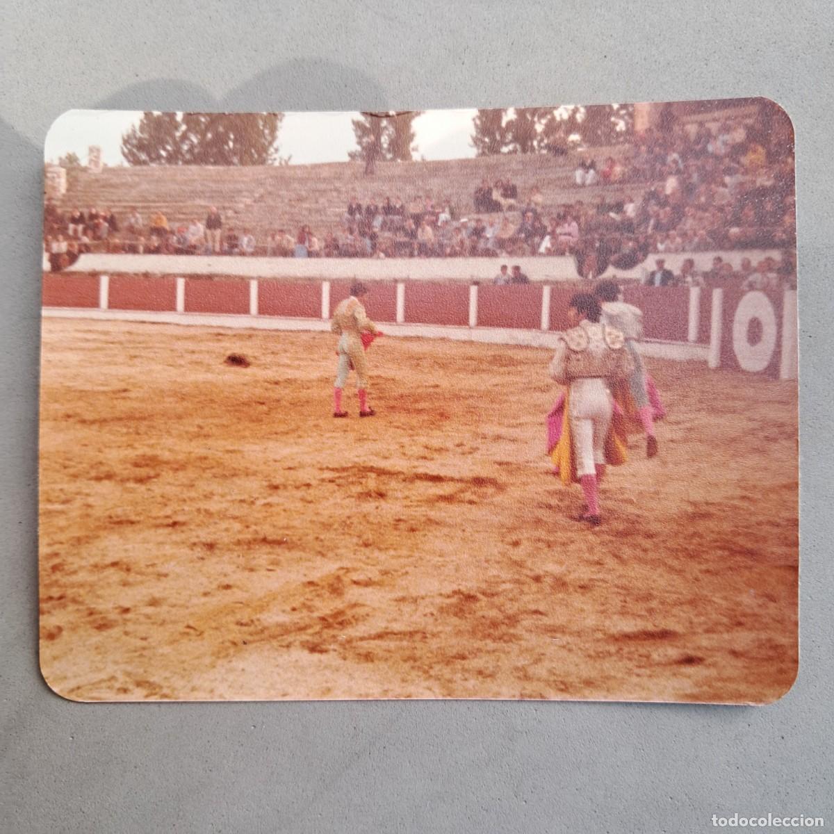 Photographie ancienne: Antigua foto. Astorga. Andr&eacute;s V&aacute;zquez, F&eacute;lix 'el Regio', Avelino de la Fuente. Plaza de Toros 1977
