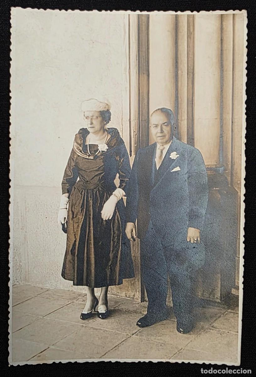 Fotograf&iacute;a antigua: P.1074 Fotograf&iacute;a Antigua Original de Boda o Acto Oficial &ndash; Estudio Molins Sabadell