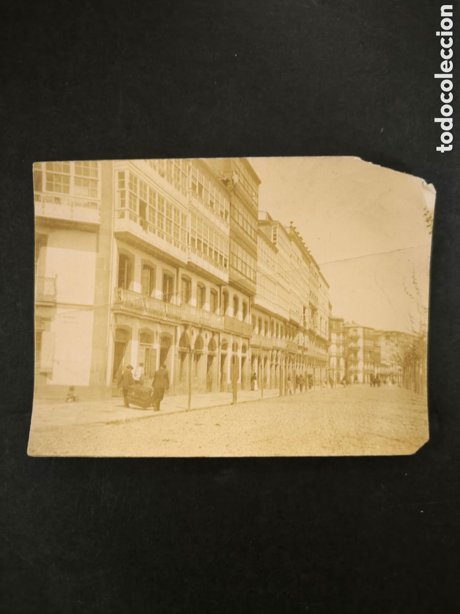 Fotograf&iacute;a antigua: Fotograf&iacute;a antigua. Calle de S&aacute;nchez Bregua