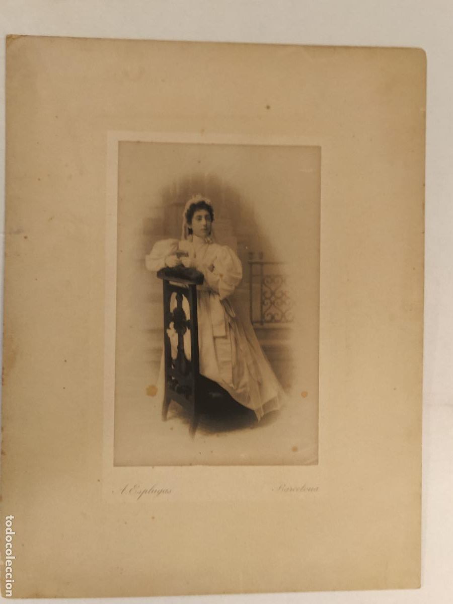 Fotograf&iacute;a antigua: BLANCA SABAT - FOTOGRAFO A. ESPLUGAS , BARCELONA - FOTOGRAFIA ANTIGUA