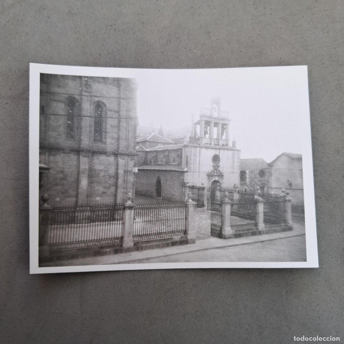 Alte Fotografie: Antigua fotograf&iacute;a de la Iglesia de Santa Marta, Astorga, Le&oacute;n. A&ntilde;o 1975
