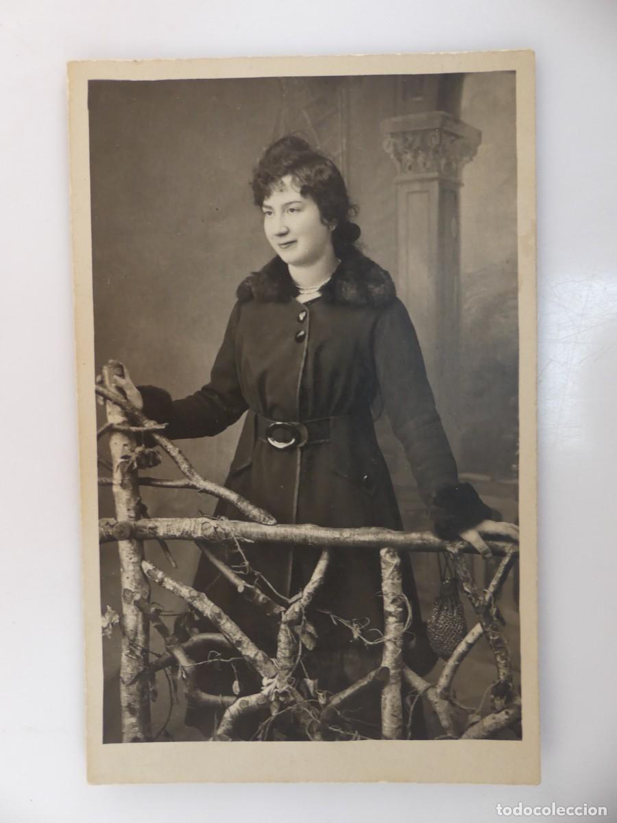 Alte Fotografie: ANTIGUA FOTO FOTOGRAFIA DE BLANCO Y NEGRO TARJETA POSTAL